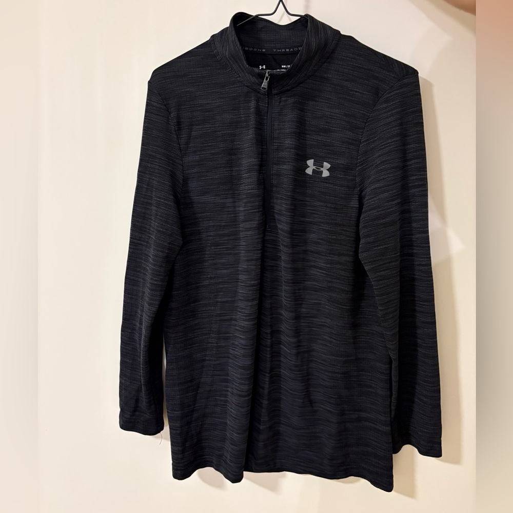 Under Armour Dark Gray Threadborne Pullover